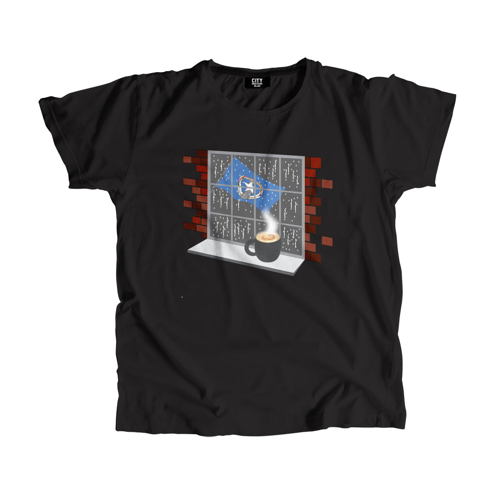 Northern Mariana Islands Coffee Rain Men Unisex T-Shirt