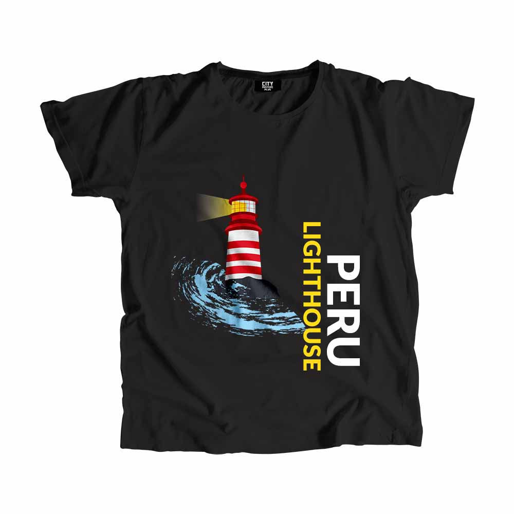 PERU Lighthouse Men Unisex T-Shirt