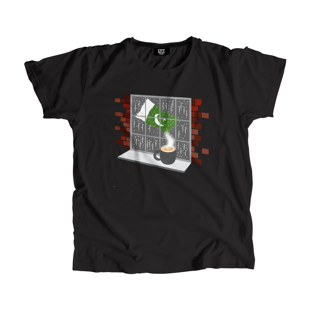 Pakistan Coffee Rain Men Unisex T-Shirt