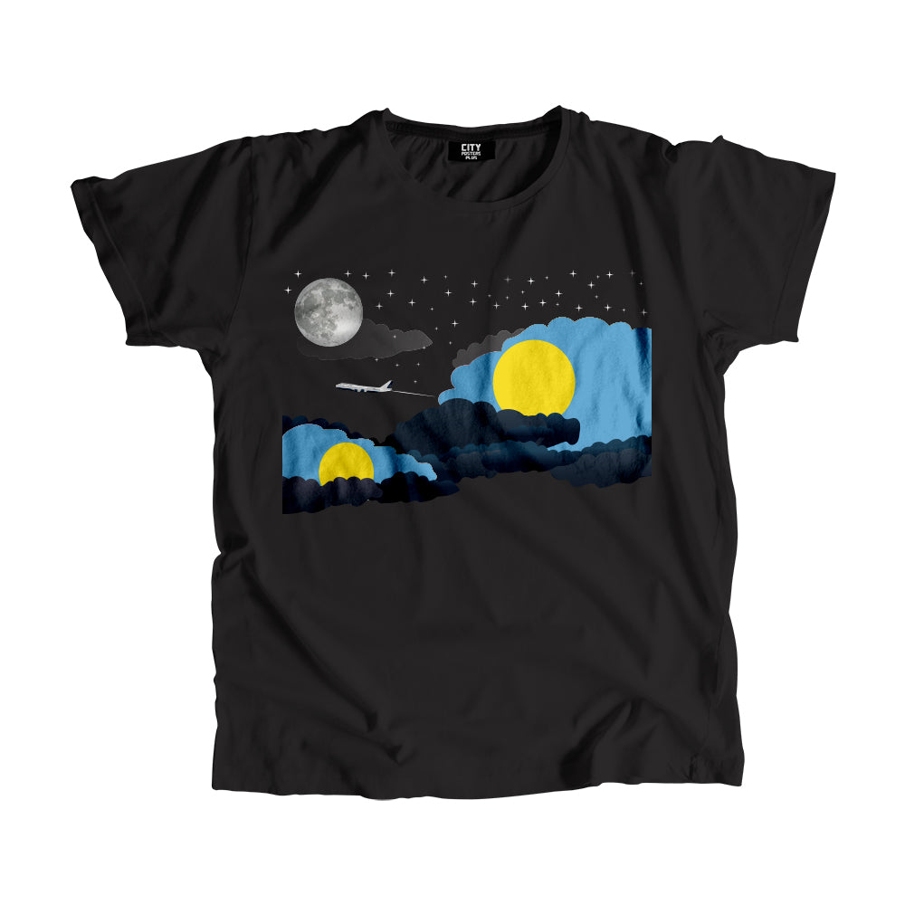 Palau Night Clouds Men Unisex T-Shirt