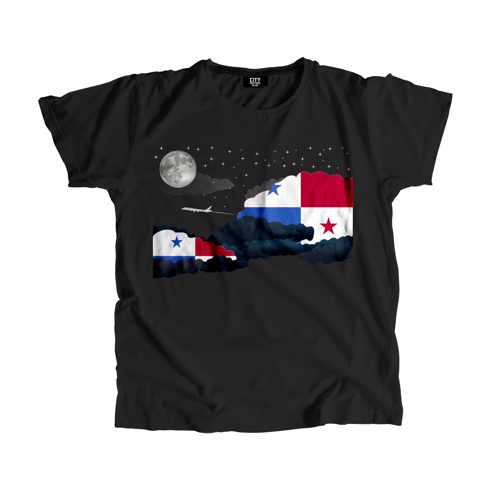 Panama Night Clouds Men Unisex T-Shirt