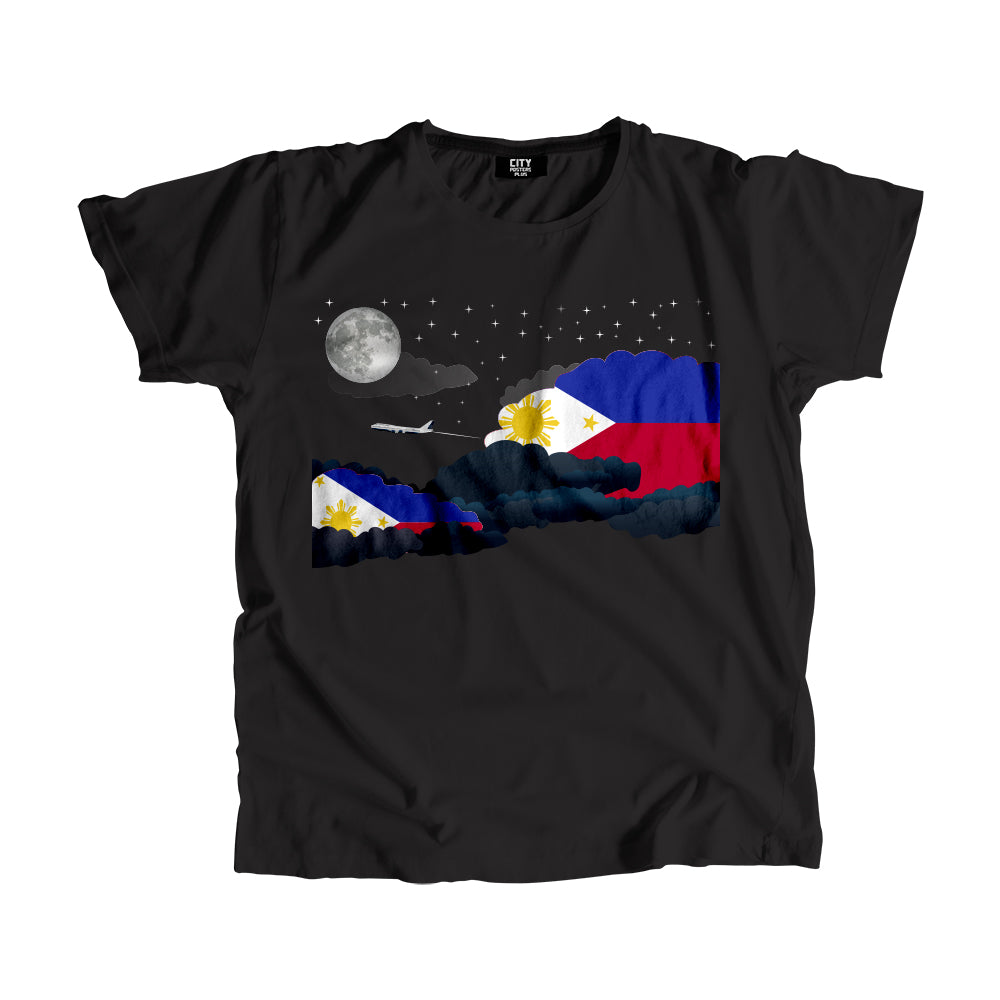 Philippines Night Clouds Men Unisex T-Shirt