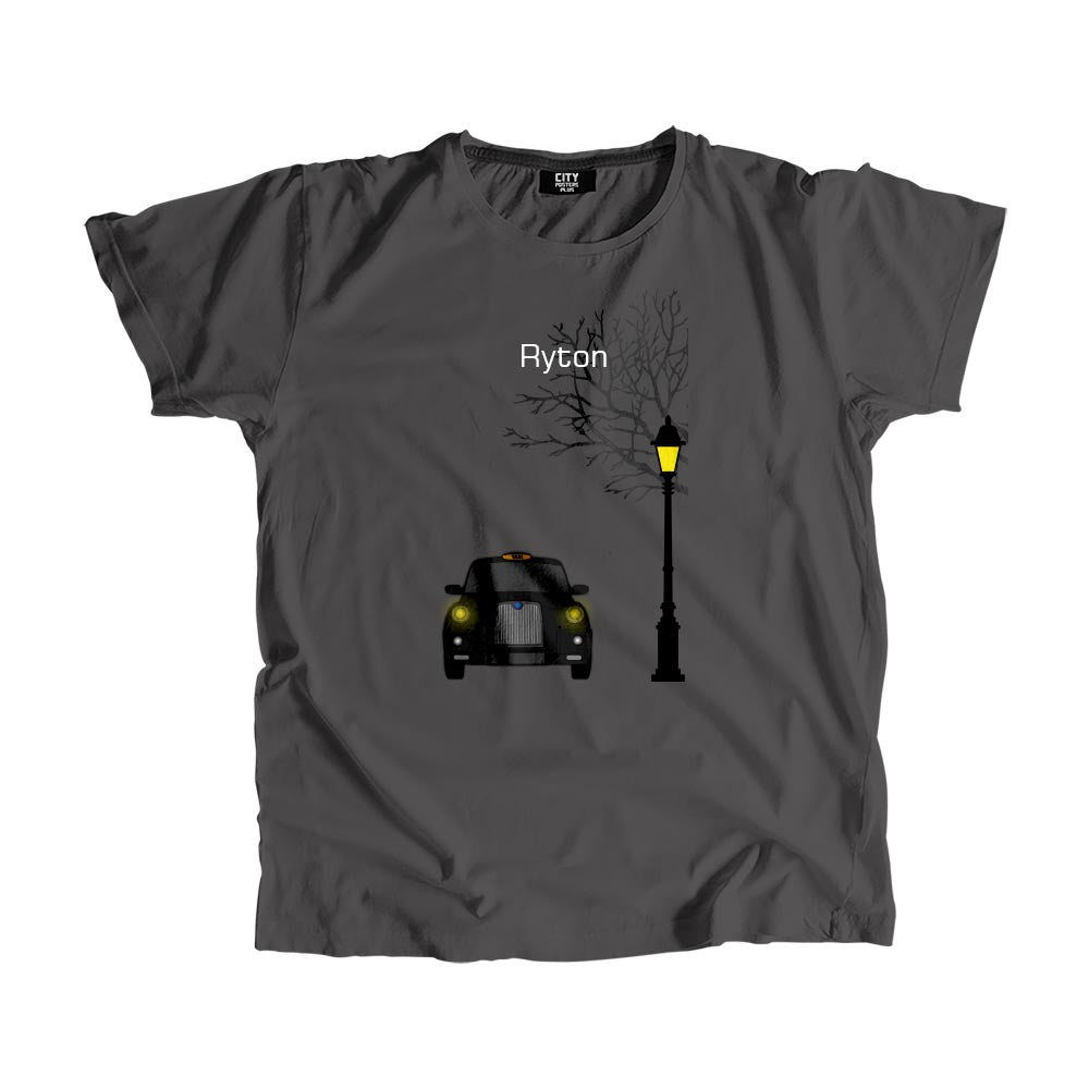 Ryton Black Taxi Men Unisex T-Shirt