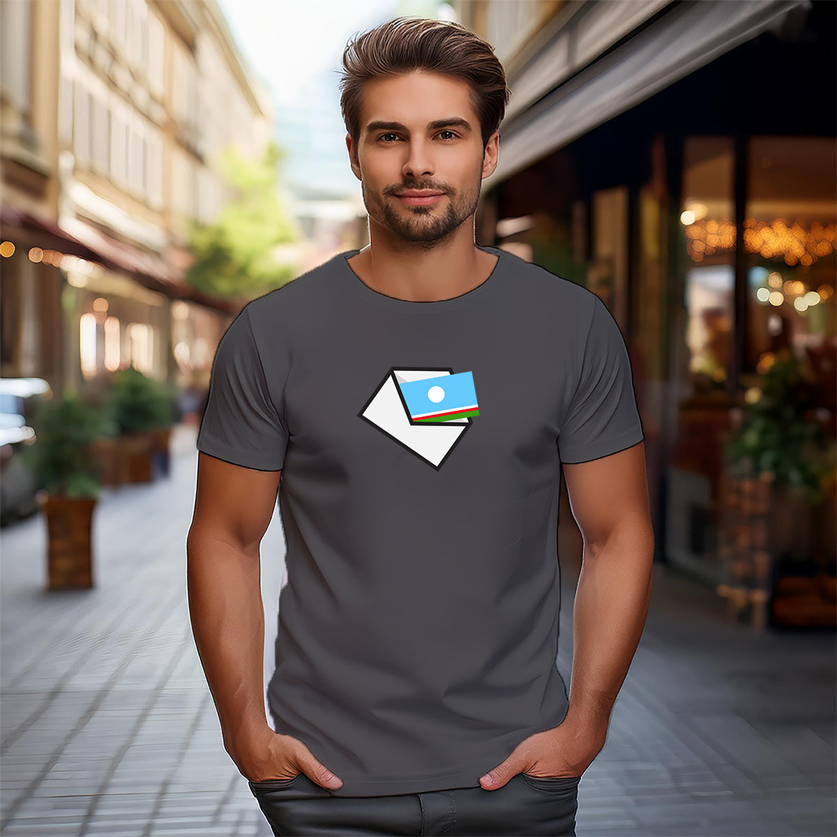 Sakha Republic Mail Men Unisex T-Shirt