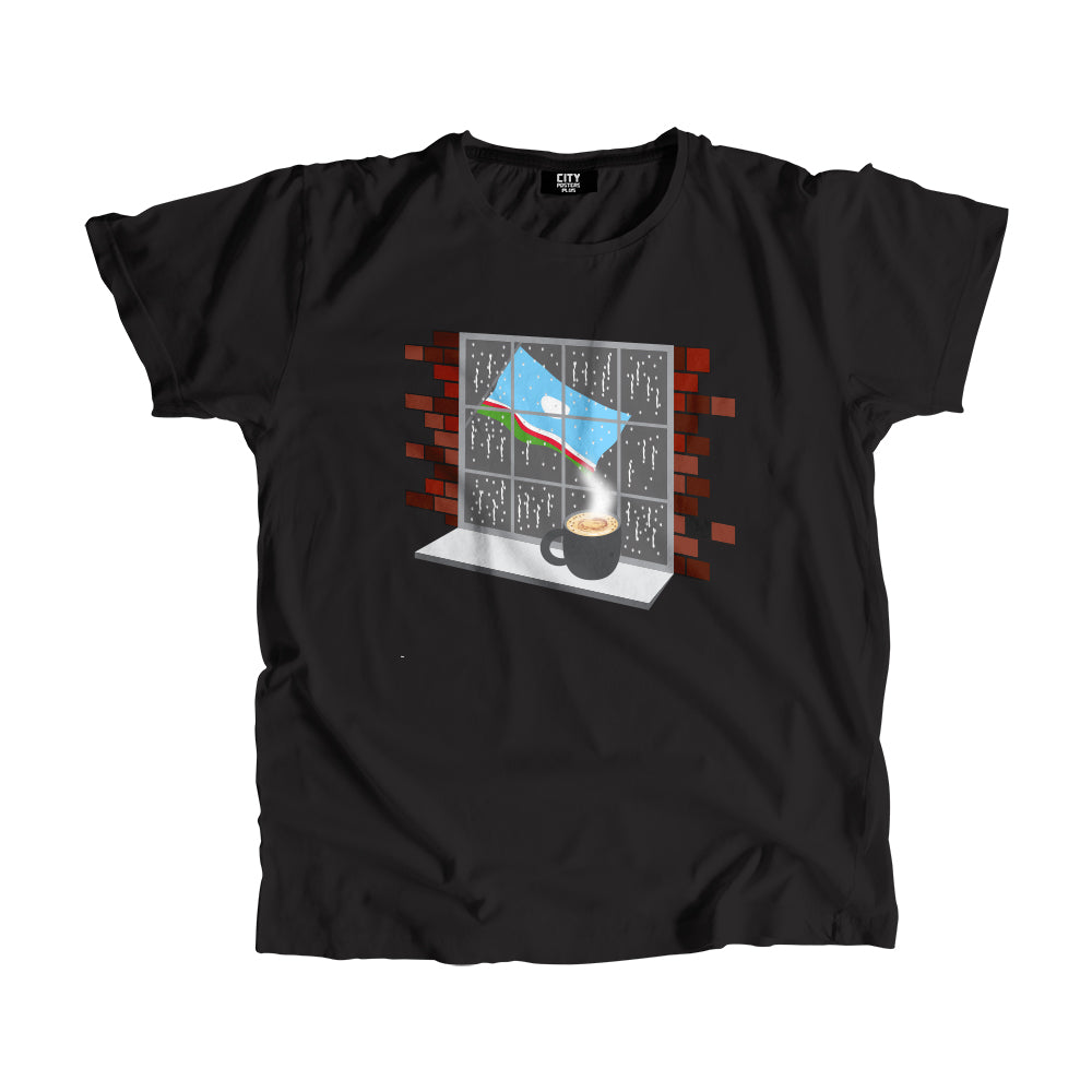Sakha Republic Coffee Rain Men Unisex T-Shirt