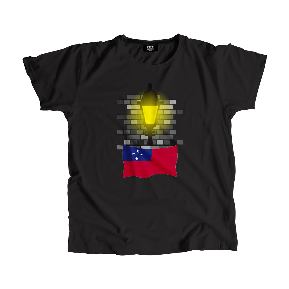 Samoa Street Lamp Bricks Men Unisex T-Shirt