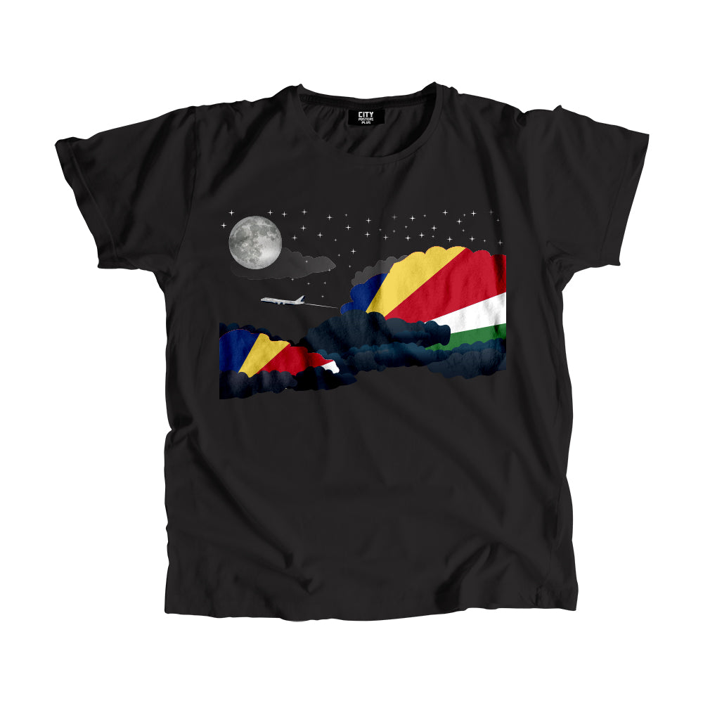 Seychelles Night Clouds Men Unisex T-Shirt
