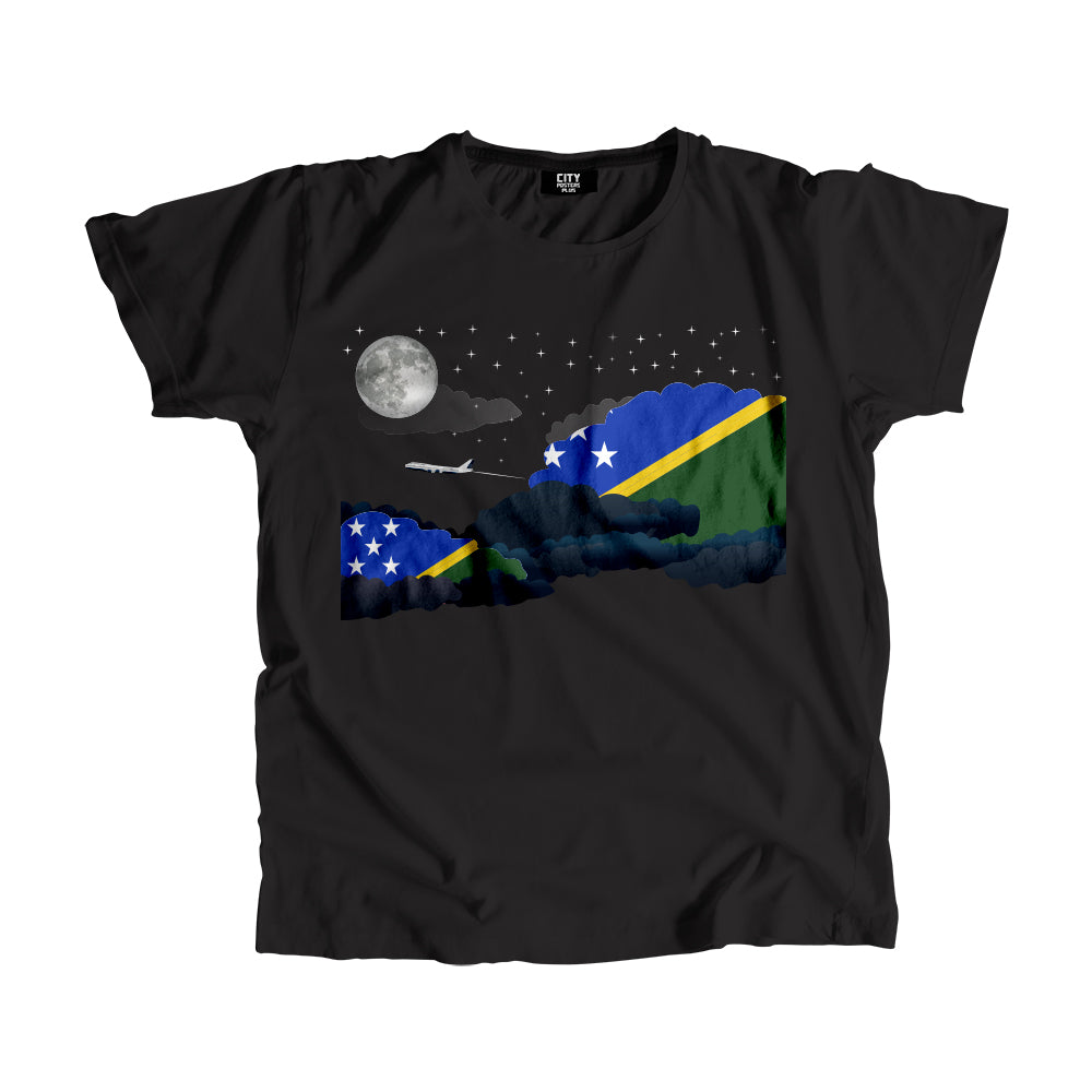 Solomon Islands Night Clouds Men Unisex T-Shirt