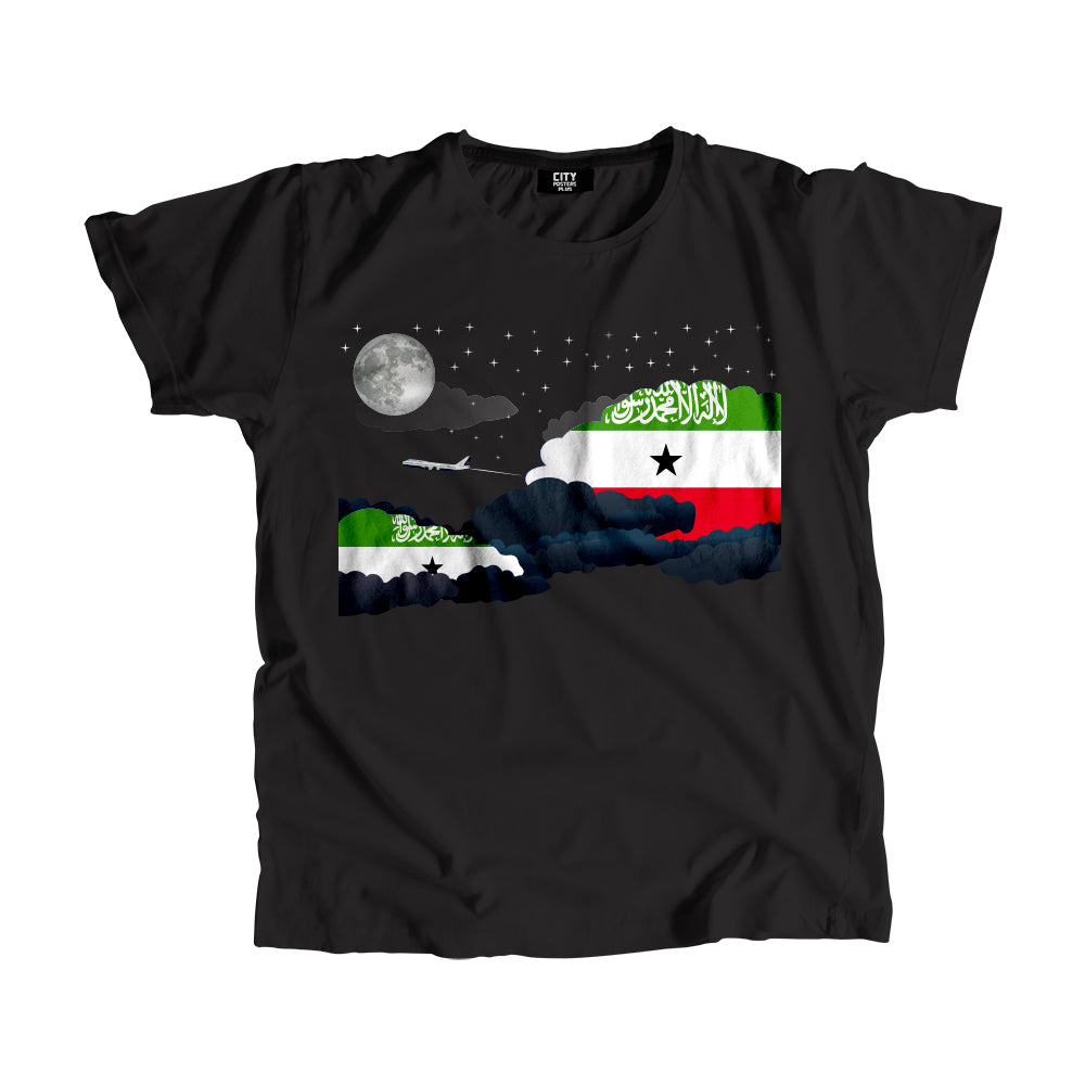 Somaliland Night Clouds Men Unisex T-Shirt