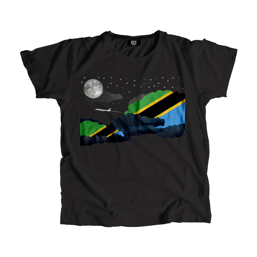 Tanzania Night Clouds Men Unisex T-Shirt