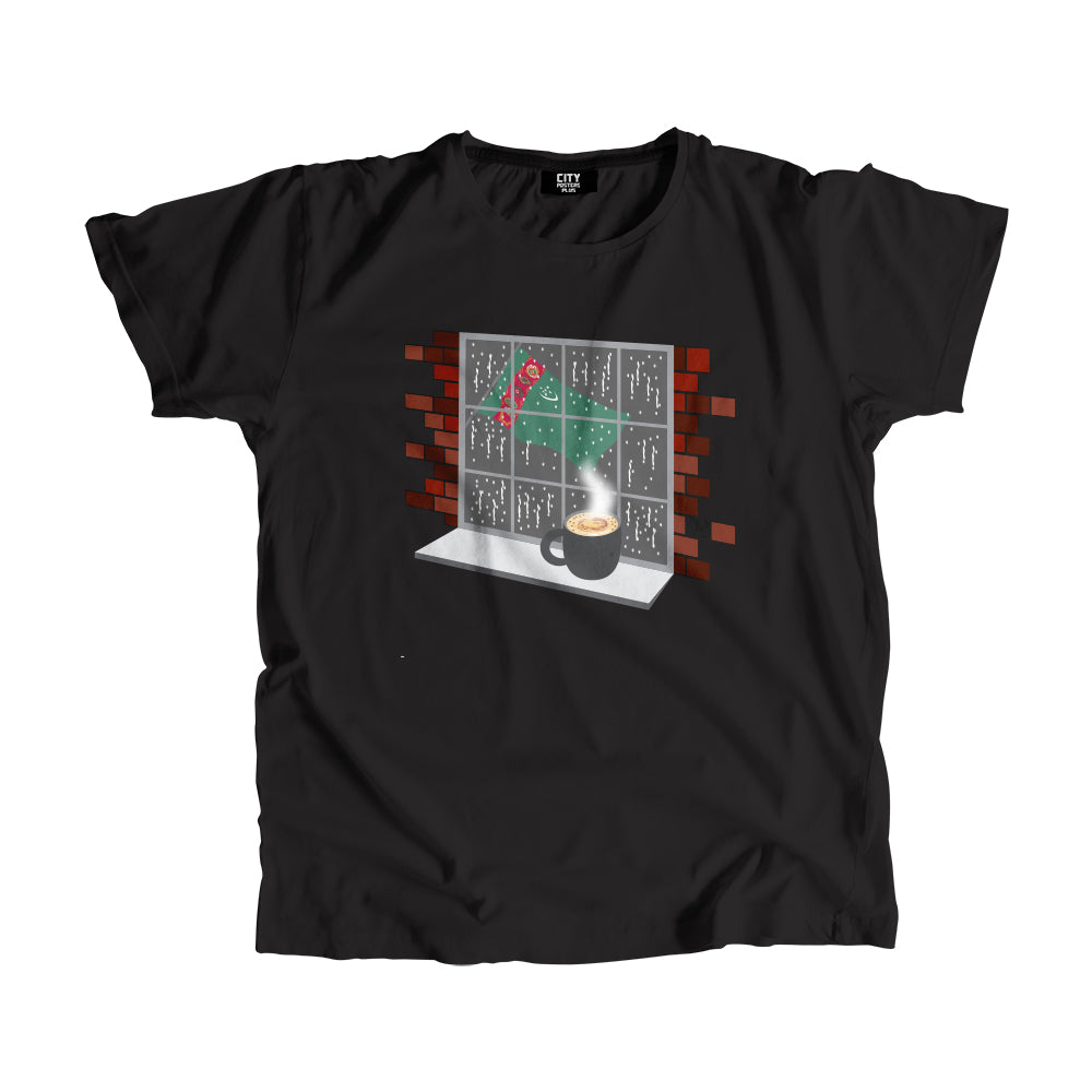 Turkmenistan Coffee Rain Men Unisex T-Shirt