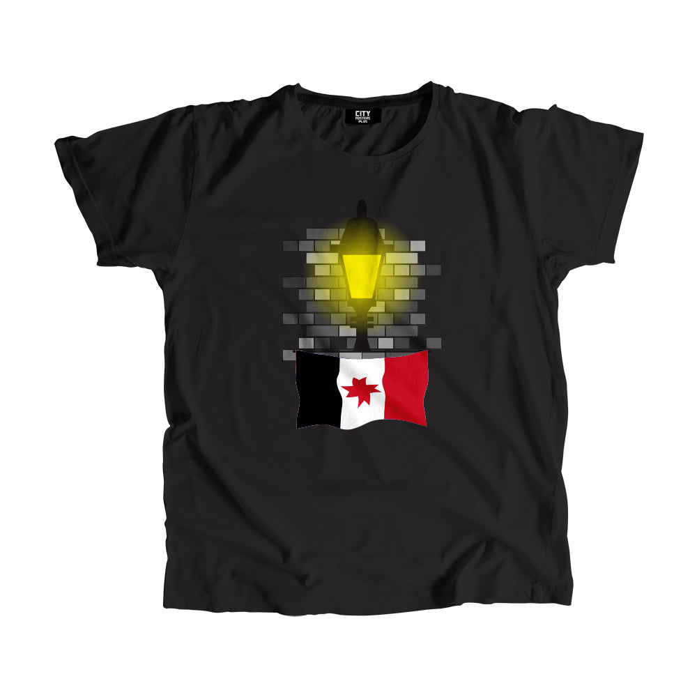 Udmurtia Street Lamp Bricks Men Unisex T-Shirt