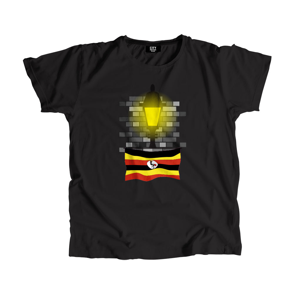 Uganda Street Lamp Bricks Men Unisex T-Shirt
