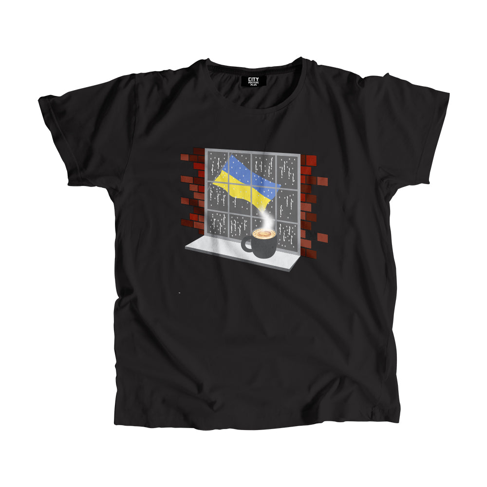 UkRain Mene Coffee Rain Men Unisex T-Shirt