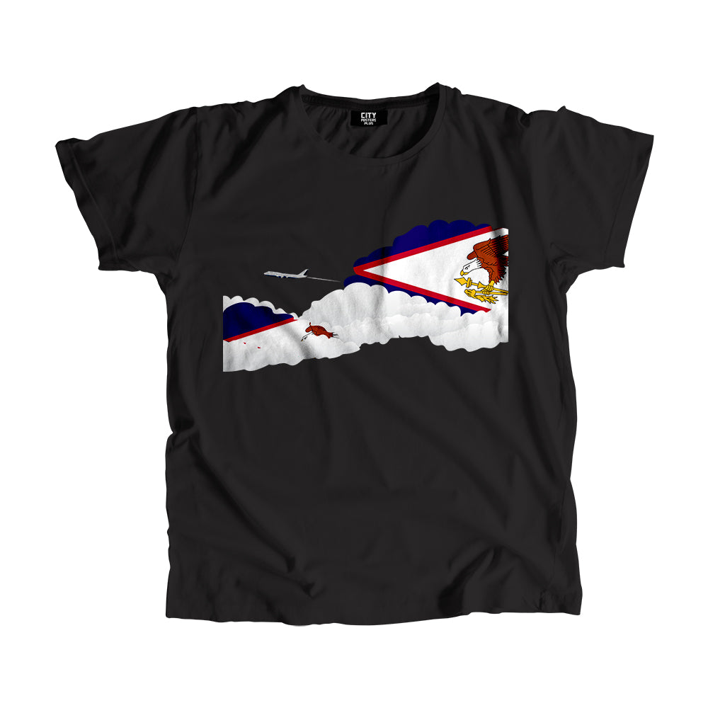 American Samoa Day Clouds Men Unisex T-Shirt