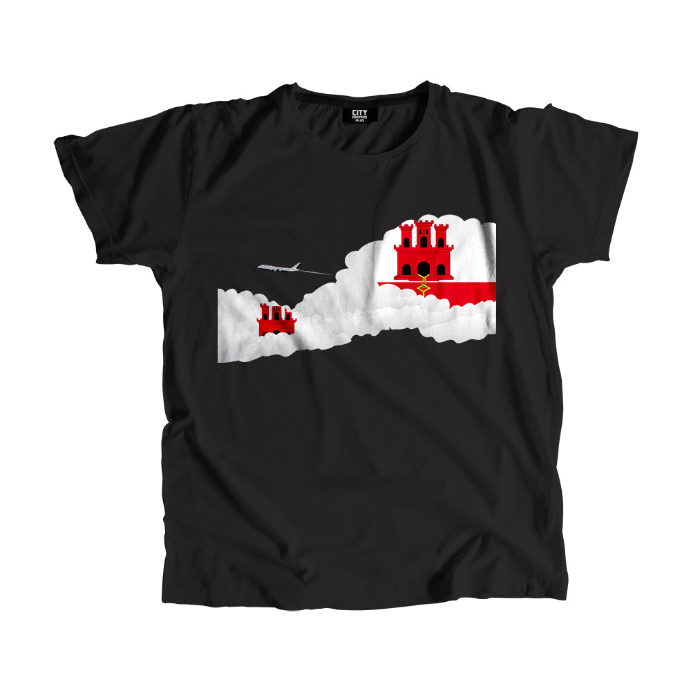 Gibraltar Day Clouds Men Unisex T-Shirt