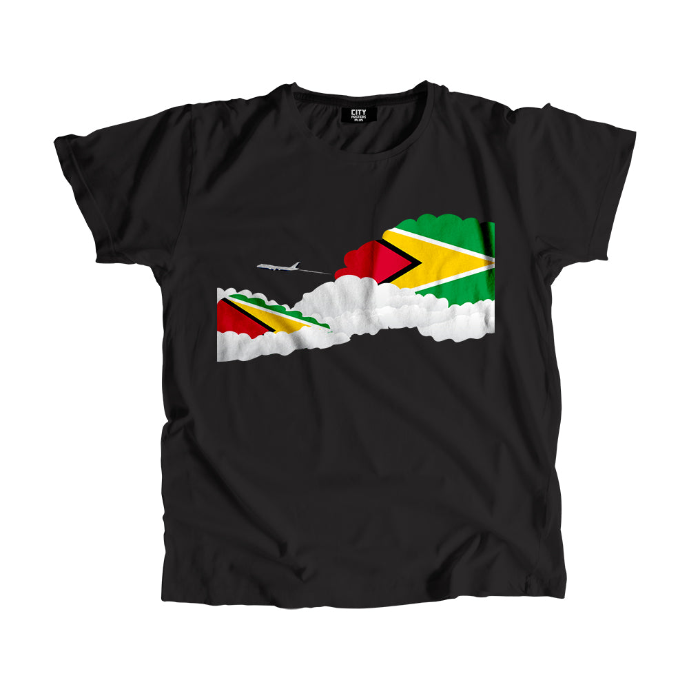 Guyana Day Clouds Men Unisex T-Shirt