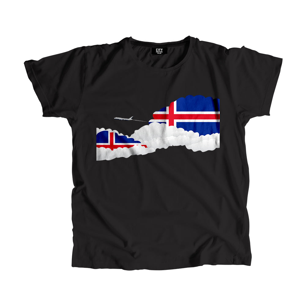 Iceland Day Clouds Men Unisex T-Shirt