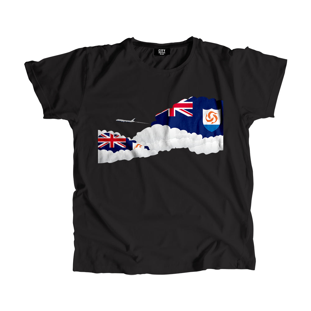 Anguilla Day Clouds Men Unisex T-Shirt