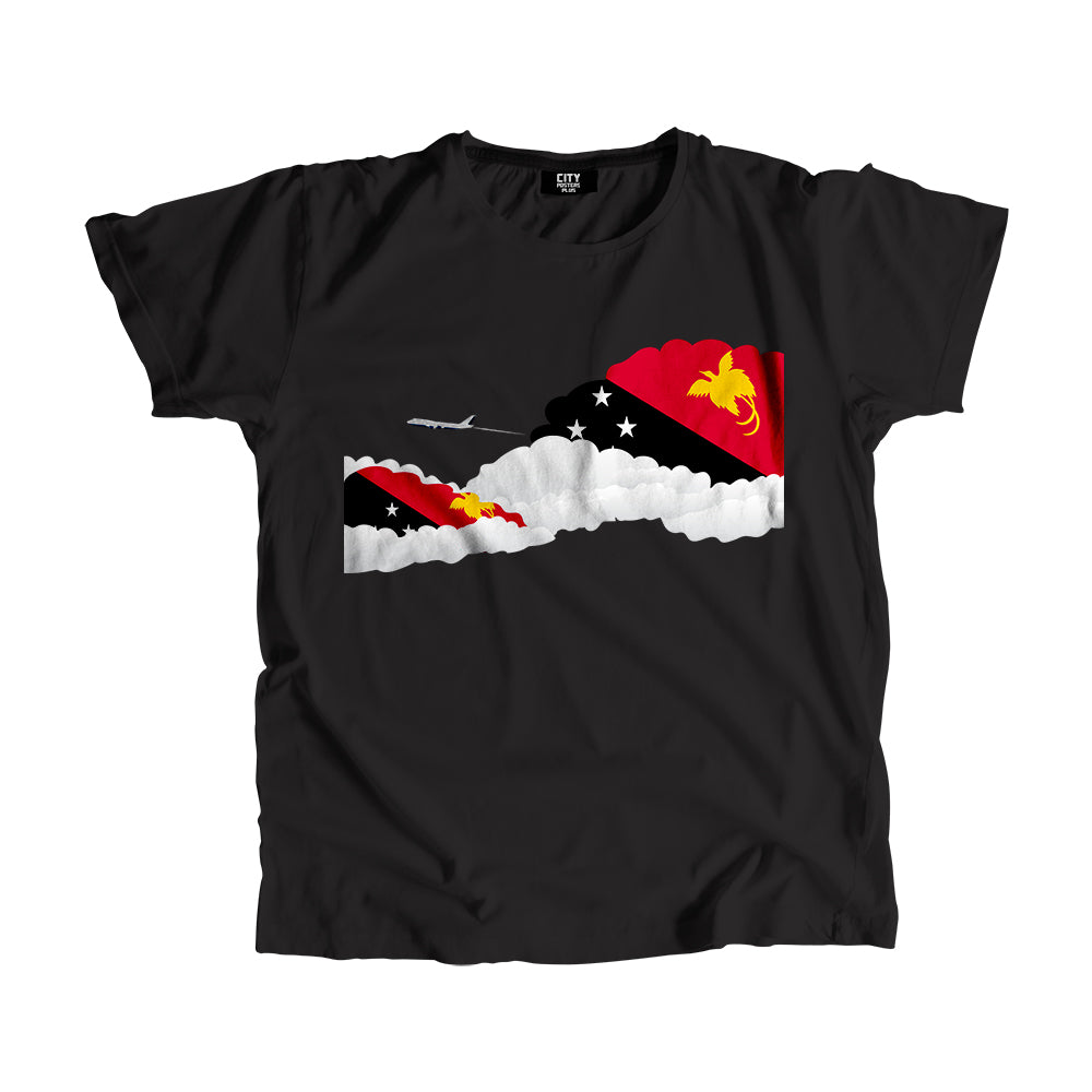 Papua New Guinea Day Clouds Men Unisex T-Shirt