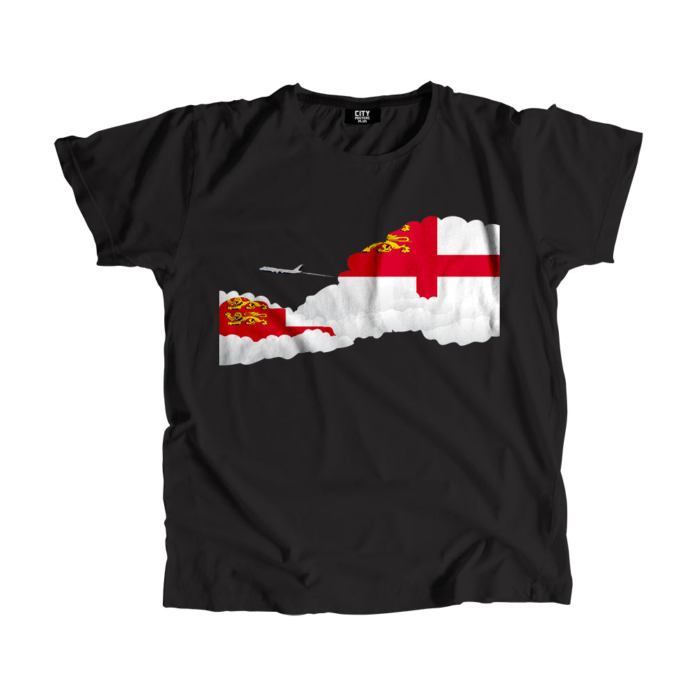 Sark Day Clouds Men Unisex T-Shirt