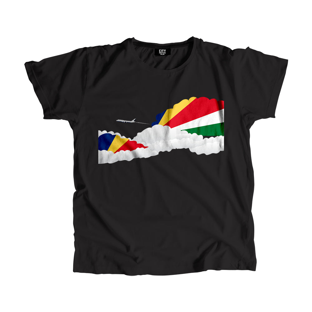 Seychelles Day Clouds Men Unisex T-Shirt