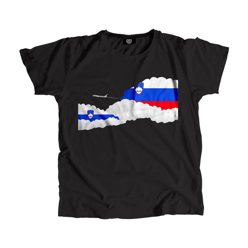 Slovenia Day Clouds Men Unisex T-Shirt