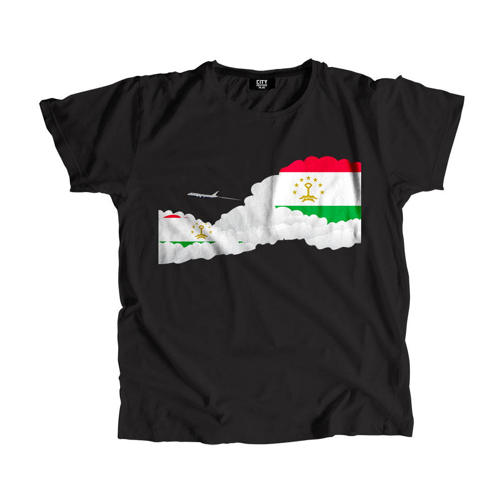 Tajikistan Day Clouds Men Unisex T-Shirt
