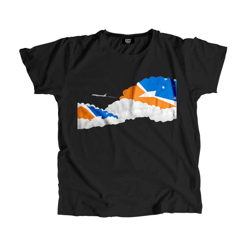 Tierra del Fuego Province - Argentina Day Clouds Men Unisex T-Shirt