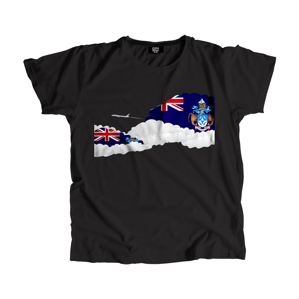Tristan da Cunha Day Clouds Men Unisex T-Shirt