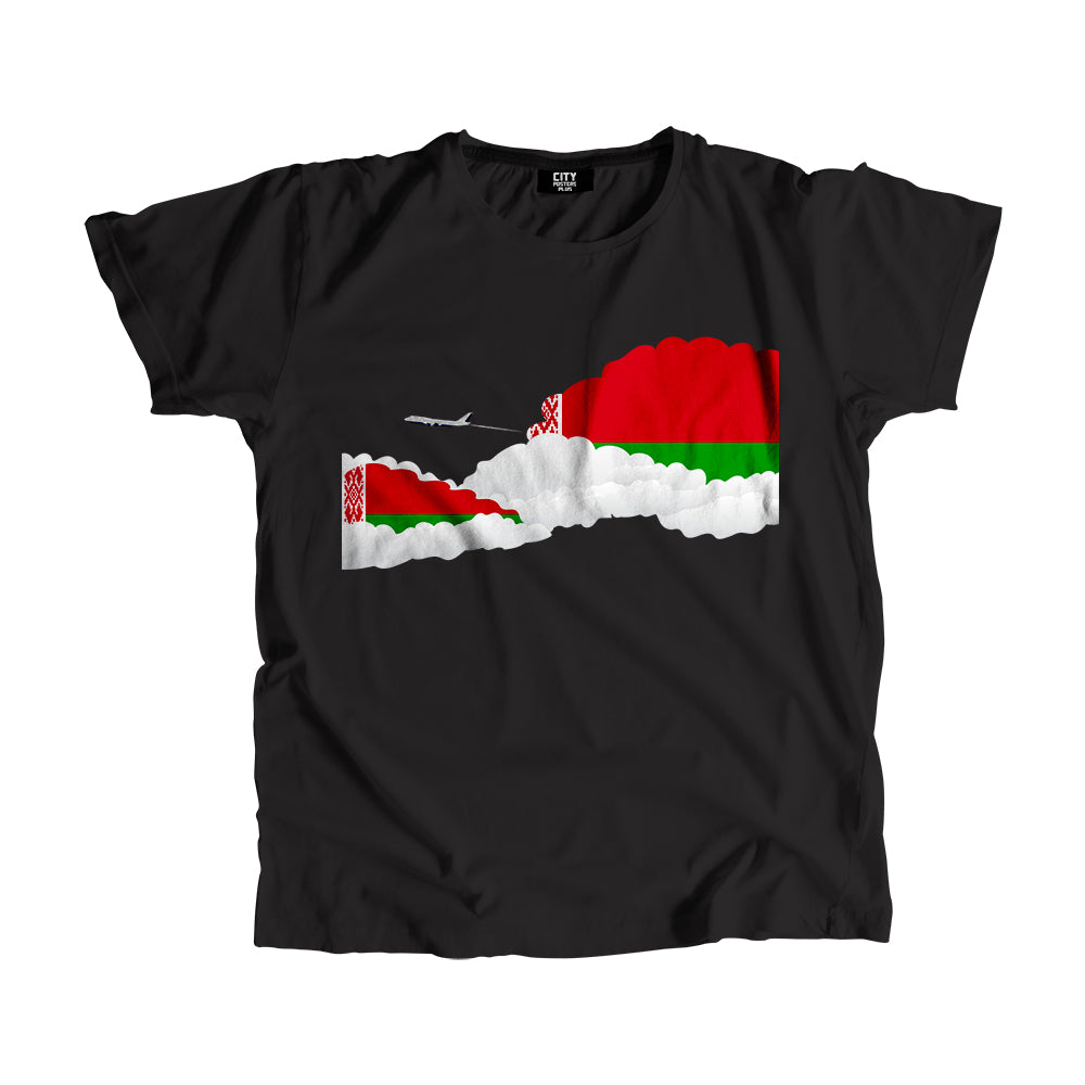 Belarus Day Clouds Men Unisex T-Shirt