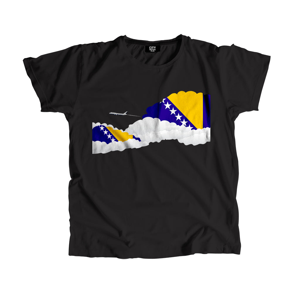 Bosnia and Herzegovina Day Clouds Men Unisex T-Shirt