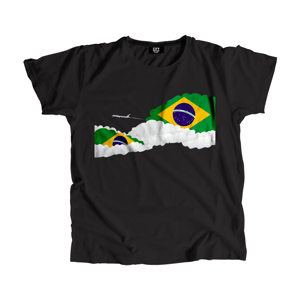 Brazil Day Clouds Men Unisex T-Shirt