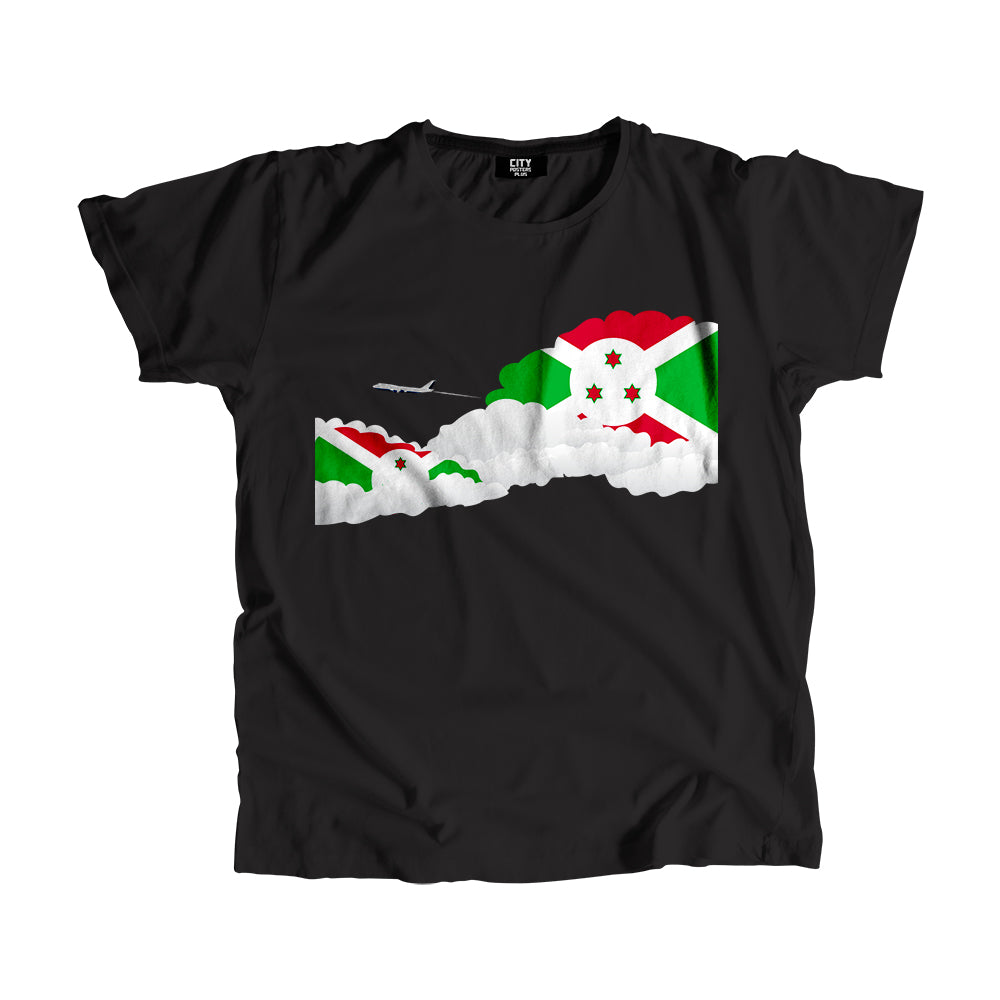 Burundi Day Clouds Men Unisex T-Shirt