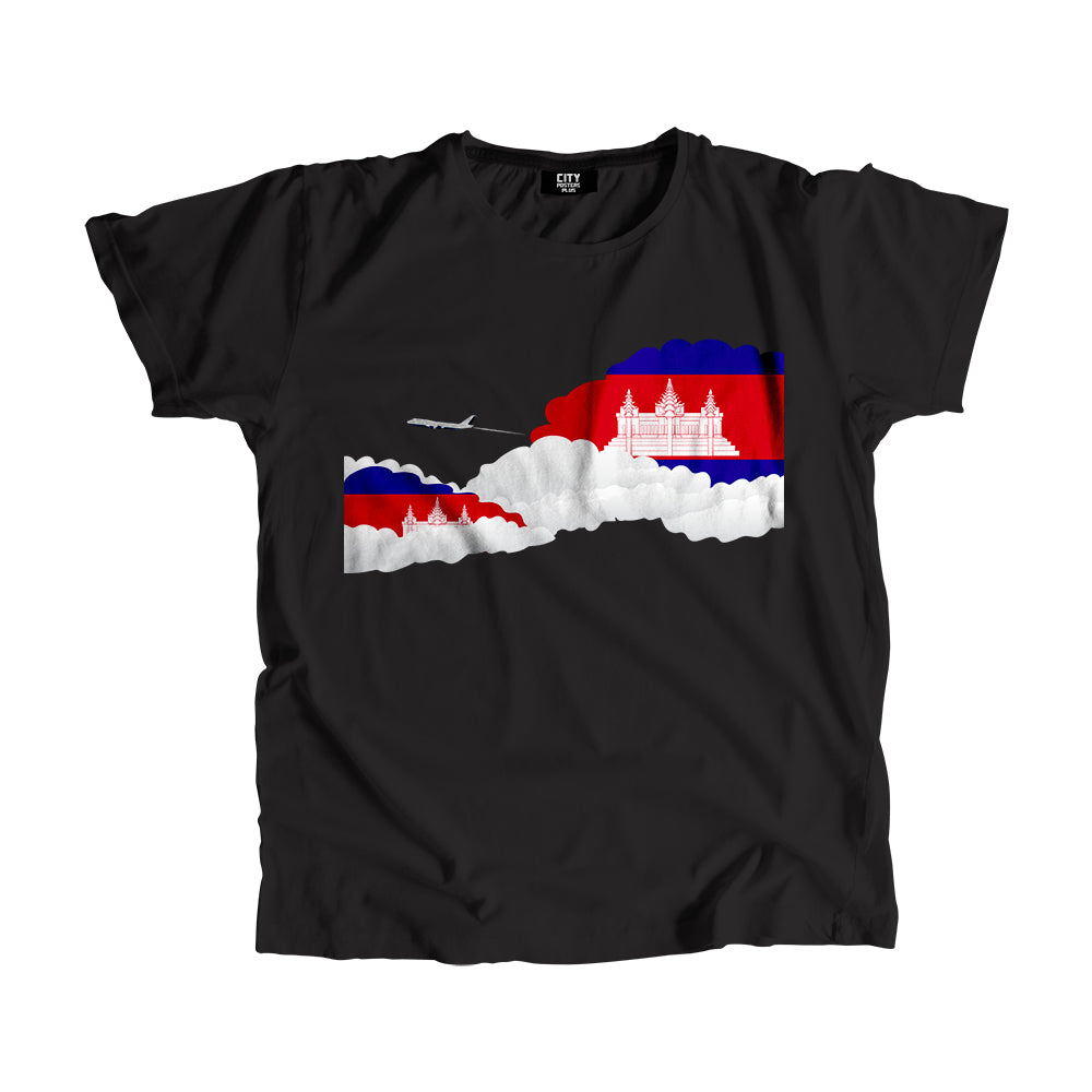 Cambodia Day Clouds Men Unisex T-Shirt