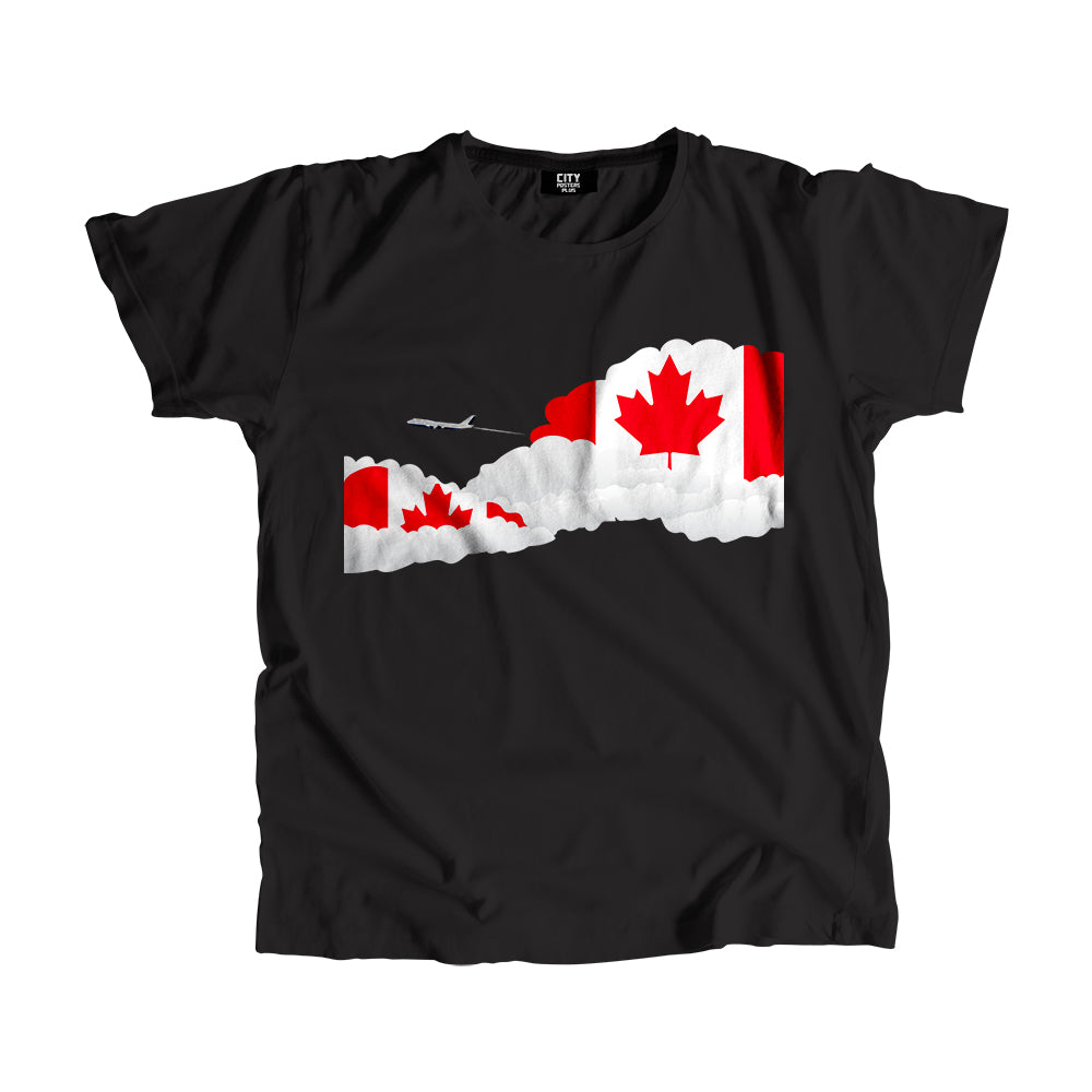 Canada Day Clouds Men Unisex T-Shirt