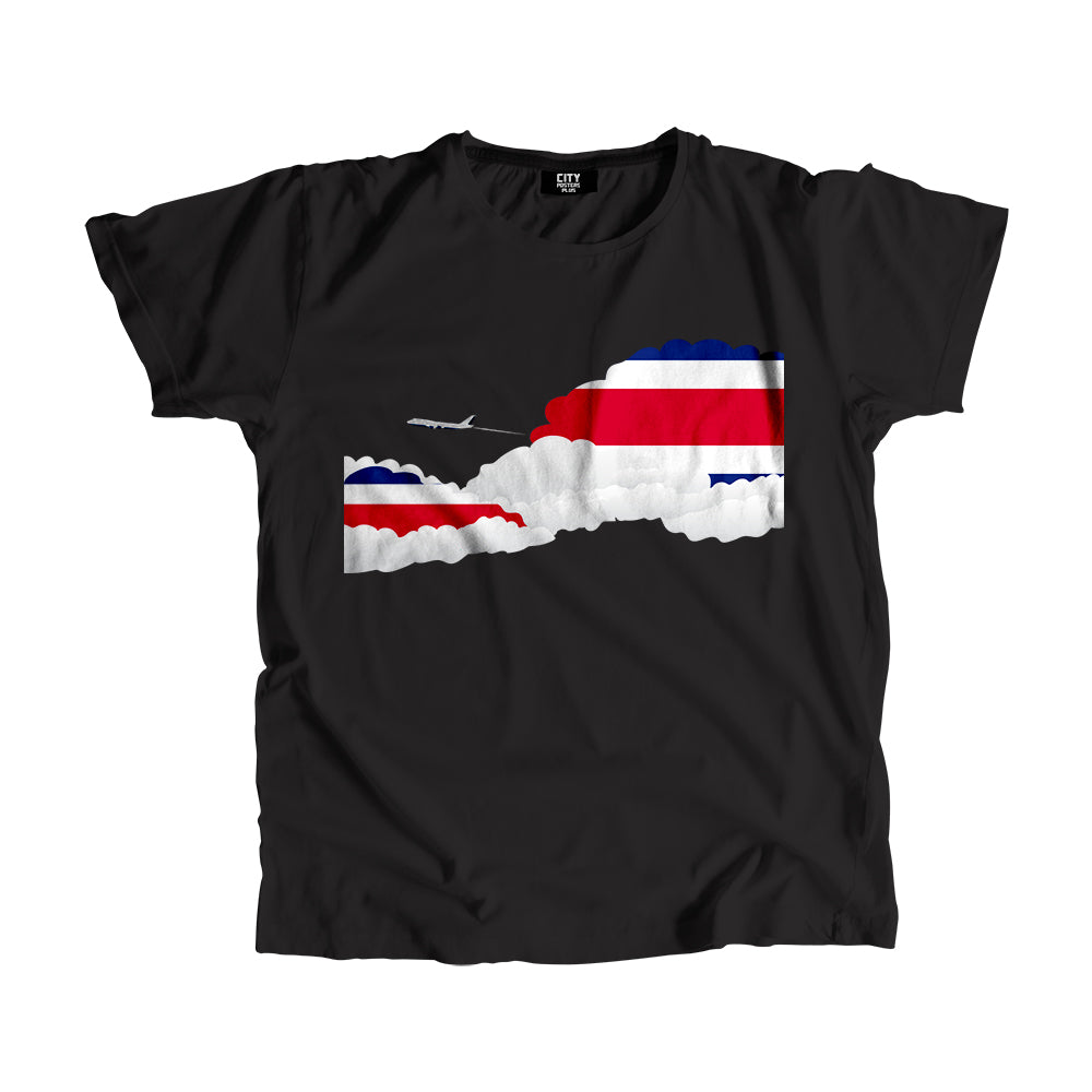 Costa Rica Day Clouds Men Unisex T-Shirt