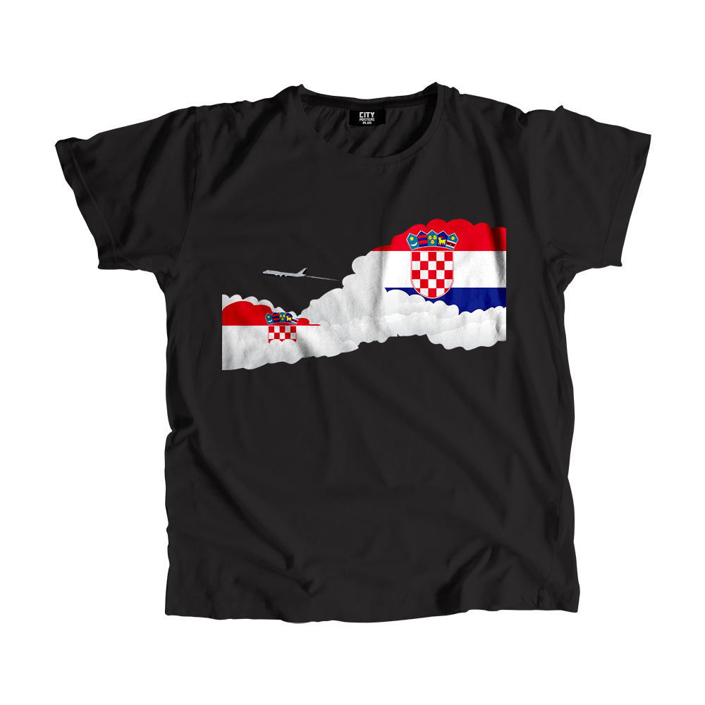 Croatia Day Clouds Men Unisex T-Shirt