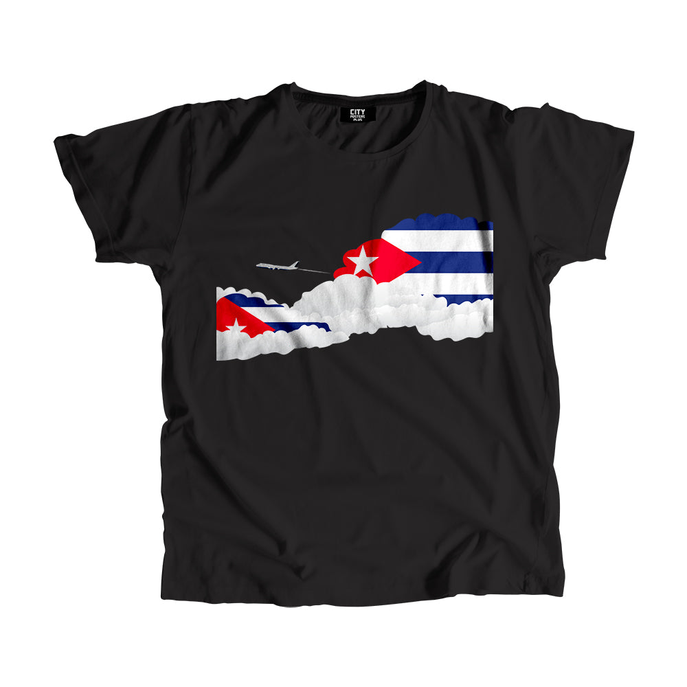 Cuba Day Clouds Men Unisex T-Shirt
