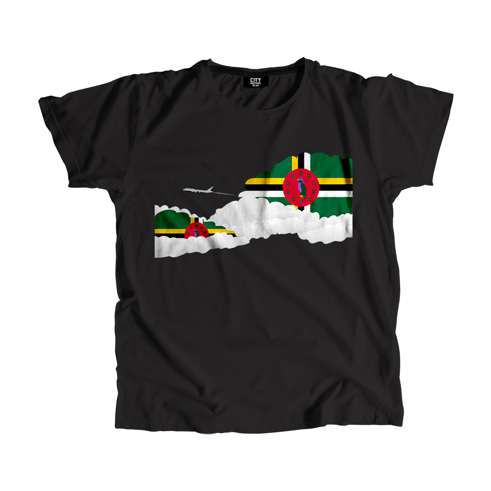 Dominica Day Clouds Men Unisex T-Shirt