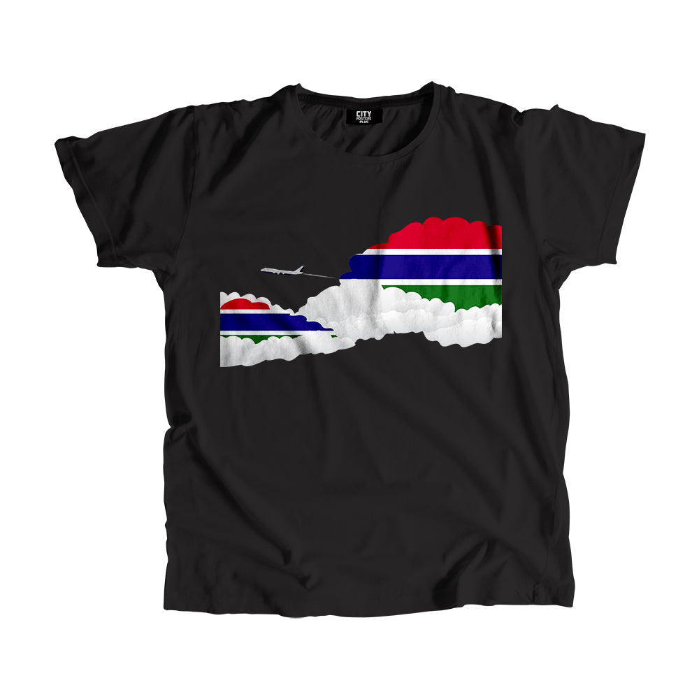 Gambia Day Clouds Men Unisex T-Shirt