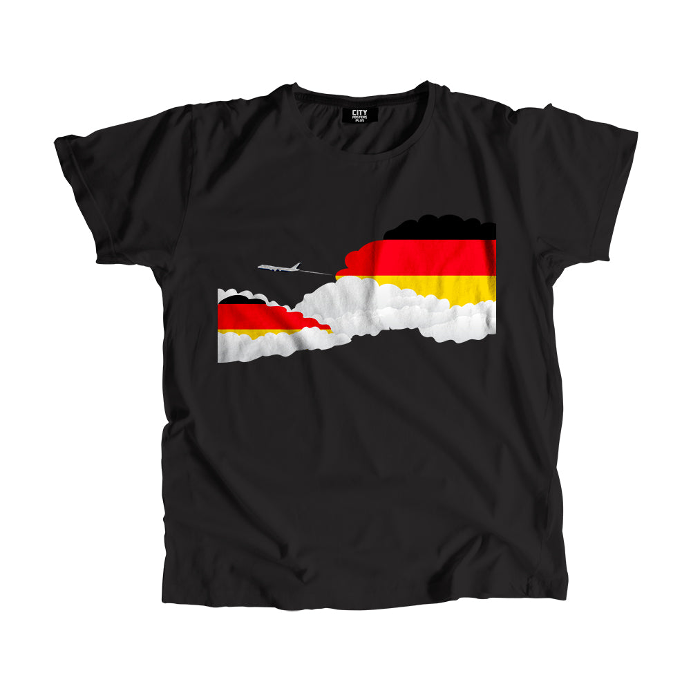 Germany Day Clouds Men Unisex T-Shirt