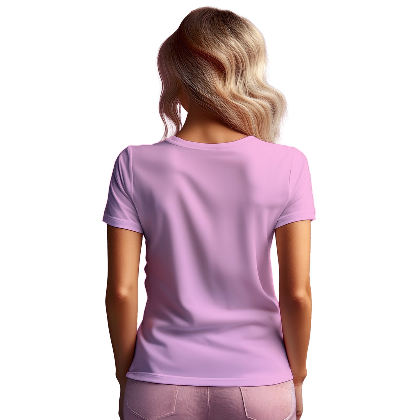 07 Number Women T-Shirt (Light Pink)