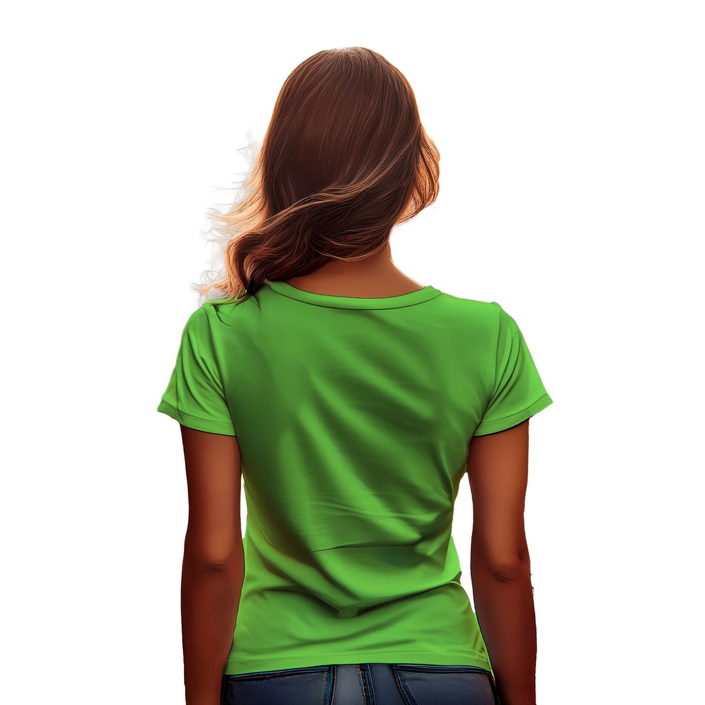 2058 Year Women T-Shirt (Liril Green)