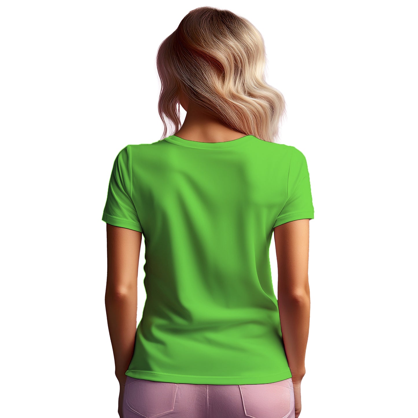 53 Number Women T-Shirt (Liril Green)