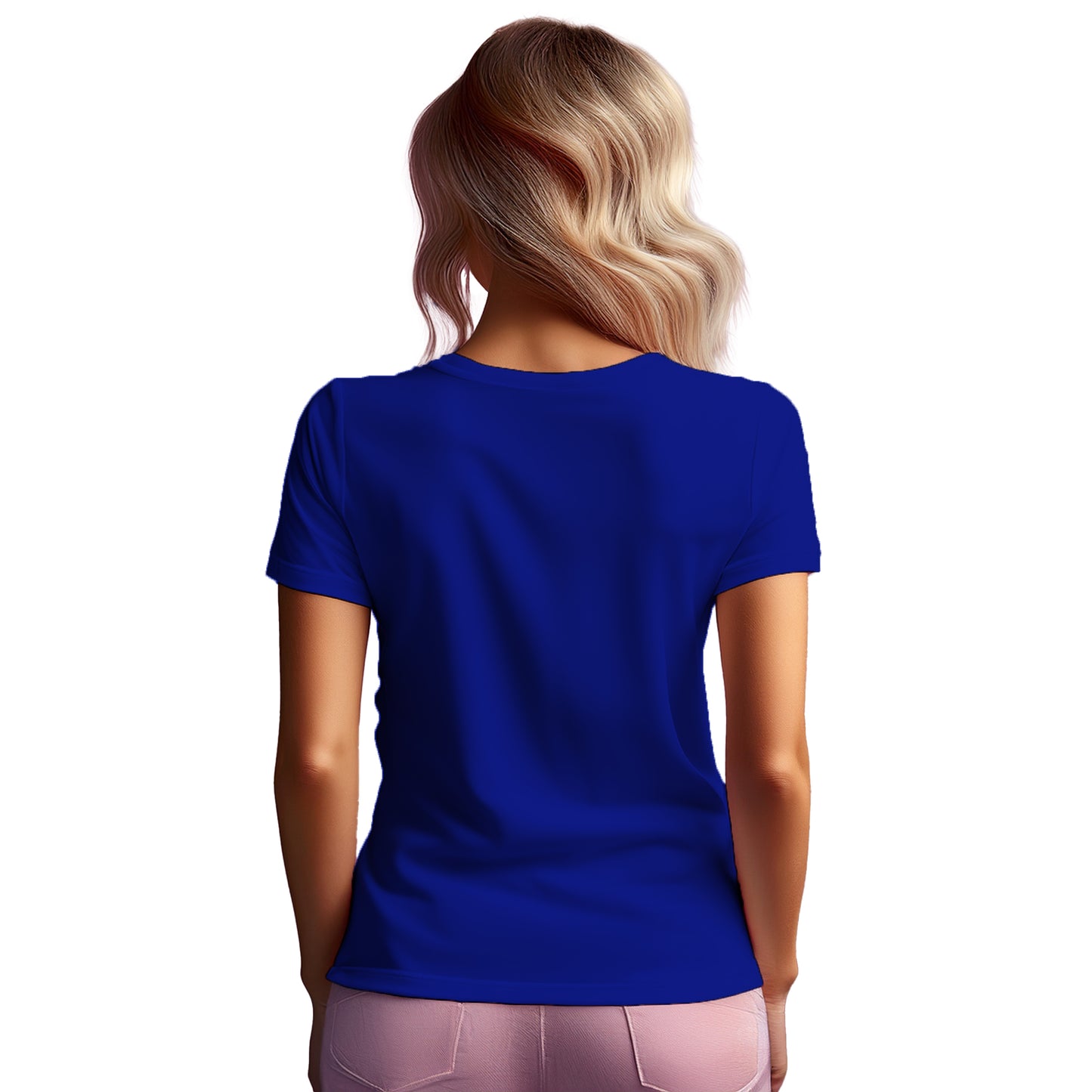 25 Number Women T-Shirt (Royal Blue)