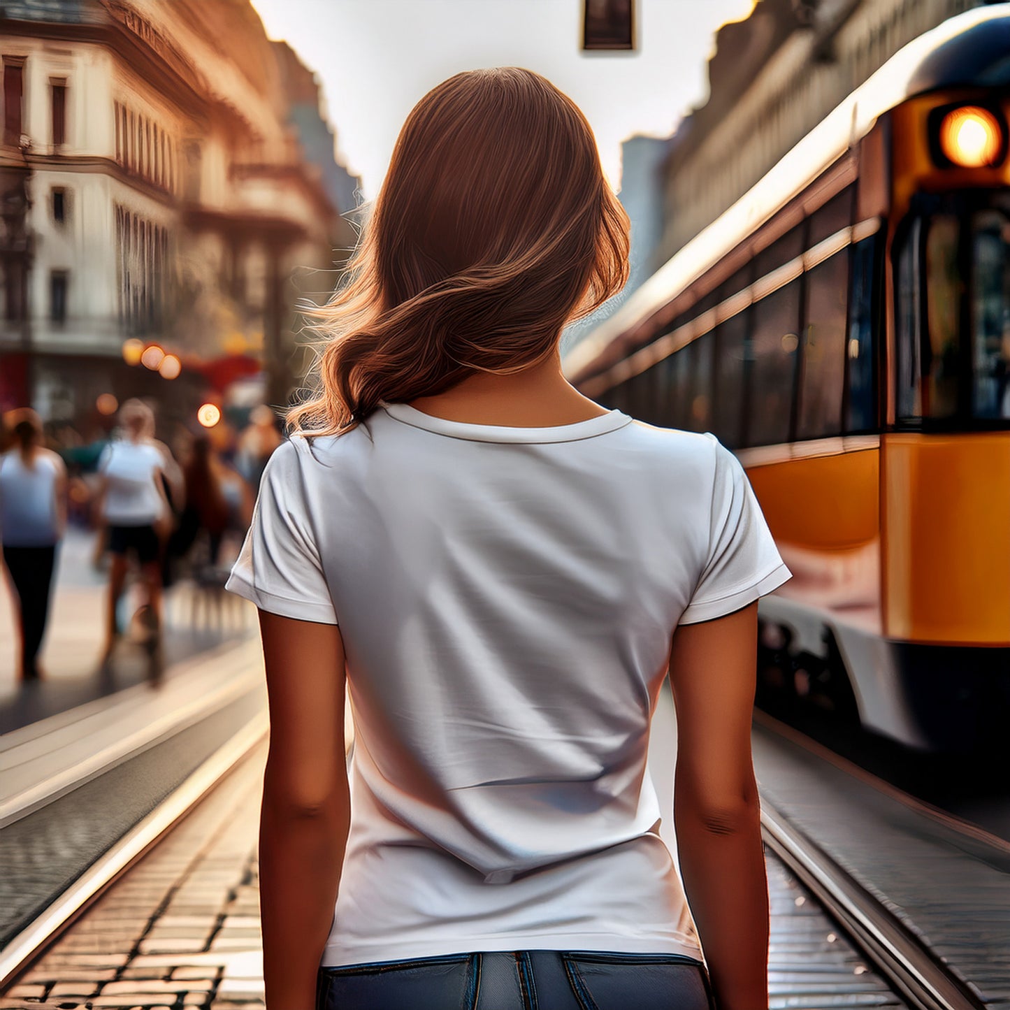 2075 Year Women T-Shirt (White)