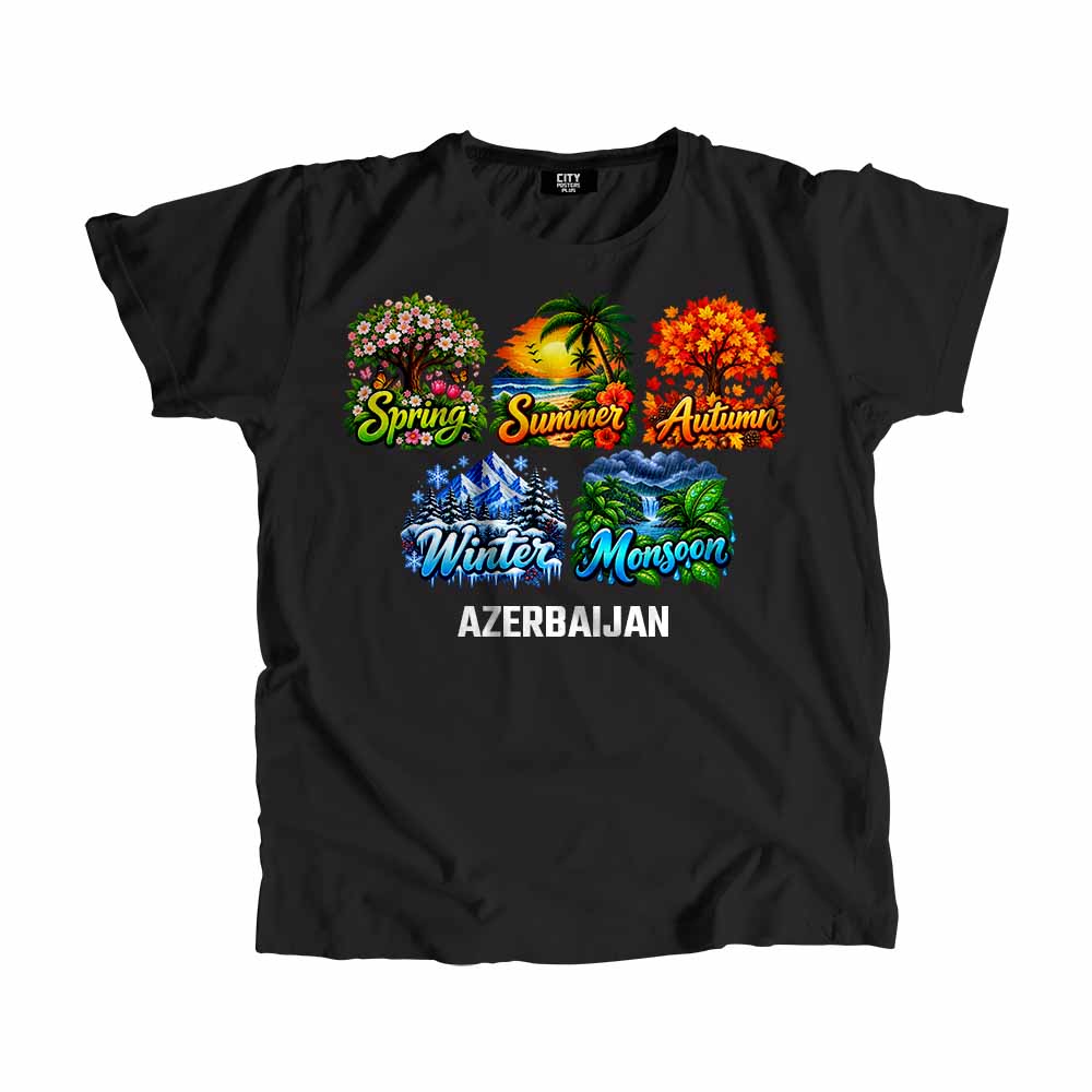 AZERBAIJAN Seasons Seasons Travel Unisex T-Shirt