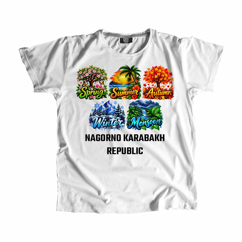 NAGORNO KARABAKH REPUBLIC Seasons Seasons Travel Unisex T-Shirt