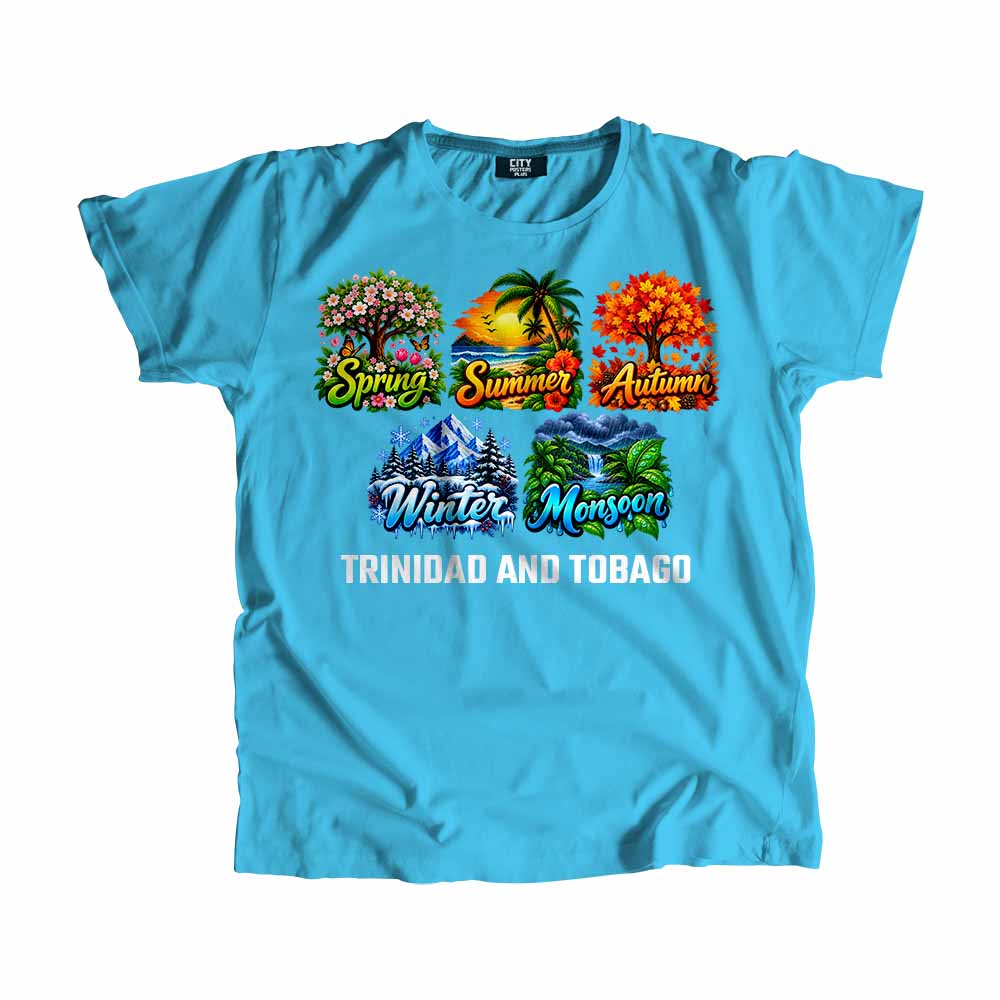 TRINIDAD AND TOBAGO Seasons Seasons Travel Unisex T-Shirt